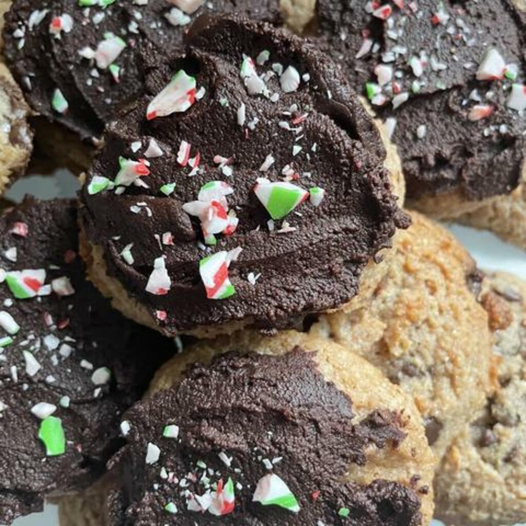 Chocolate peppermint cookies from the original Disciple recipe