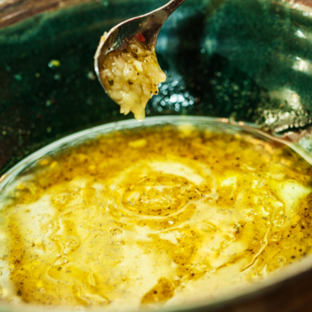 Mustard-garlic marinade from the original Disciple recipe