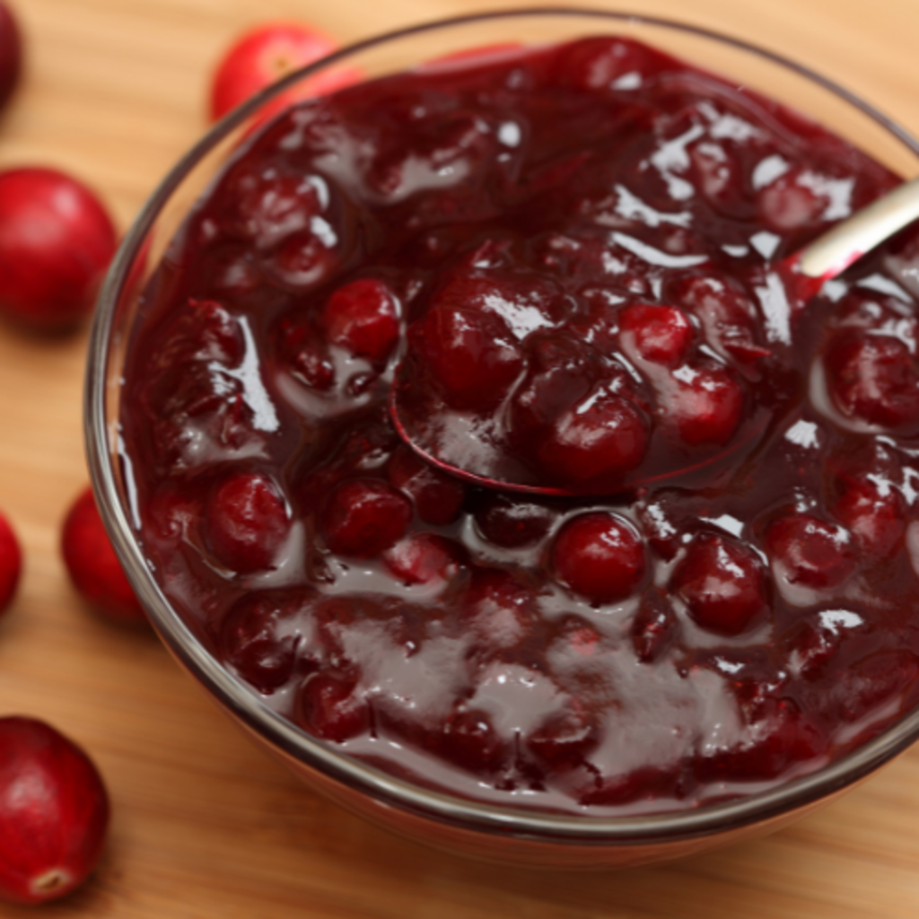 Sugar-free cranberry sauce from the original Disciple recipe