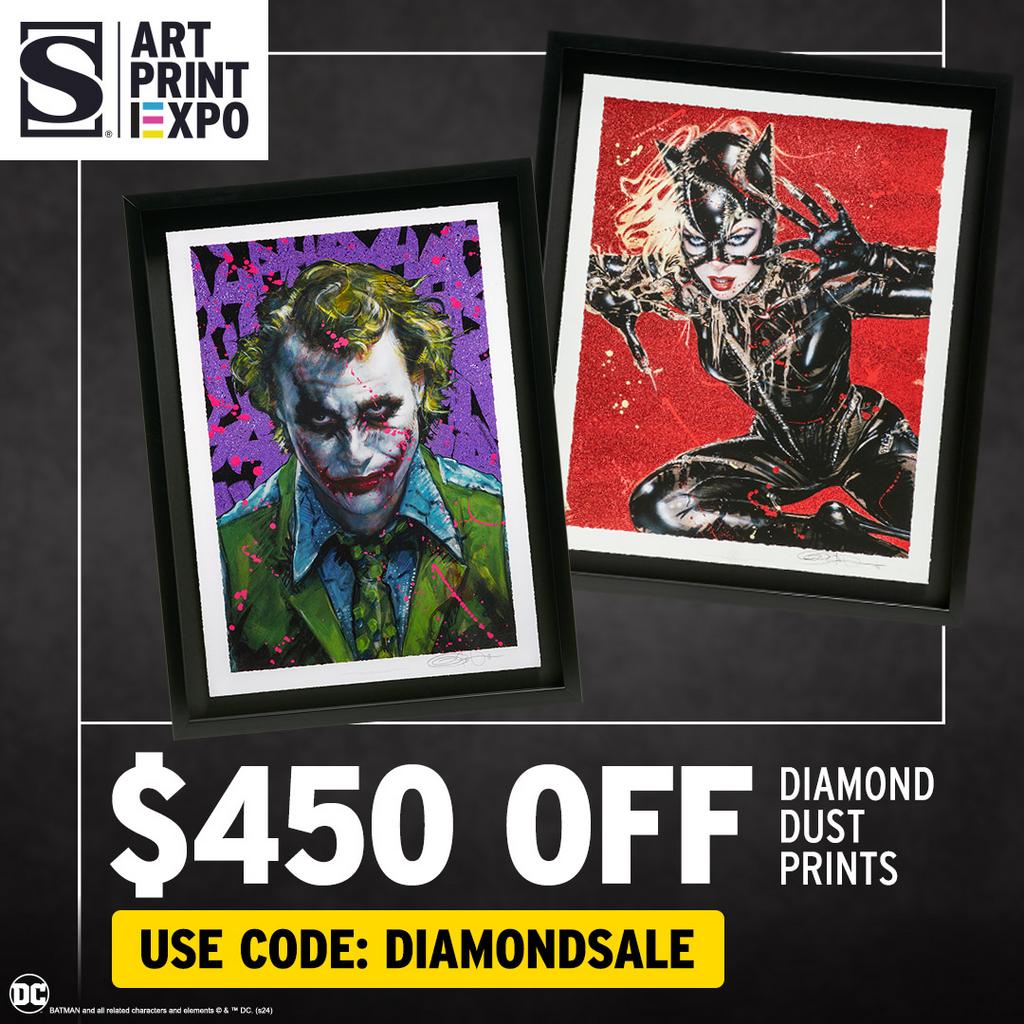Poster Sideshow - Art Print Le Joker (Batman, Univers DC)